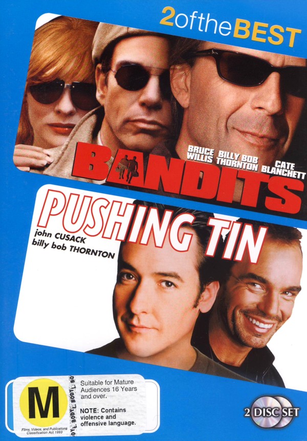 Bandits / Pushing Tin (2 Disc Set) on DVD image
