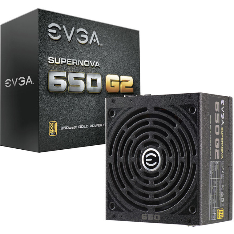 EVGA SuperNOVA 650 G2 650W 80+ Gold Full Modular Power Supply image