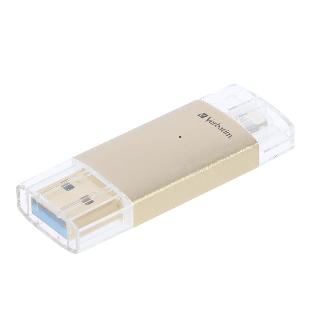 Verbatim Apple Lightning USB 3.0 Drive - 32GB (Gold) image