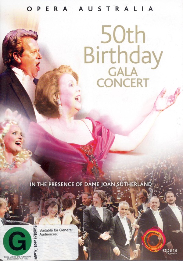 50th Birthday Gala Concert - Opera Australia on DVD image