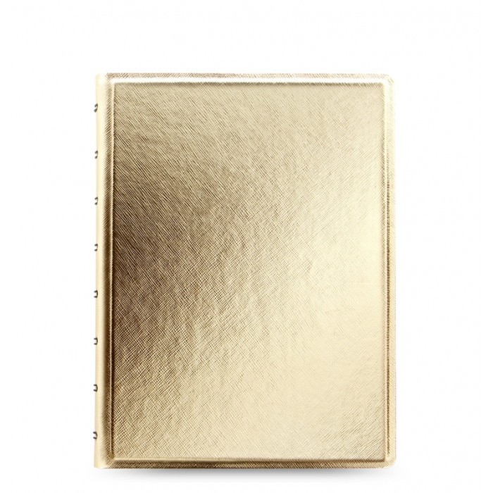Filofax - A5 Saffiano Notebook - Gold image