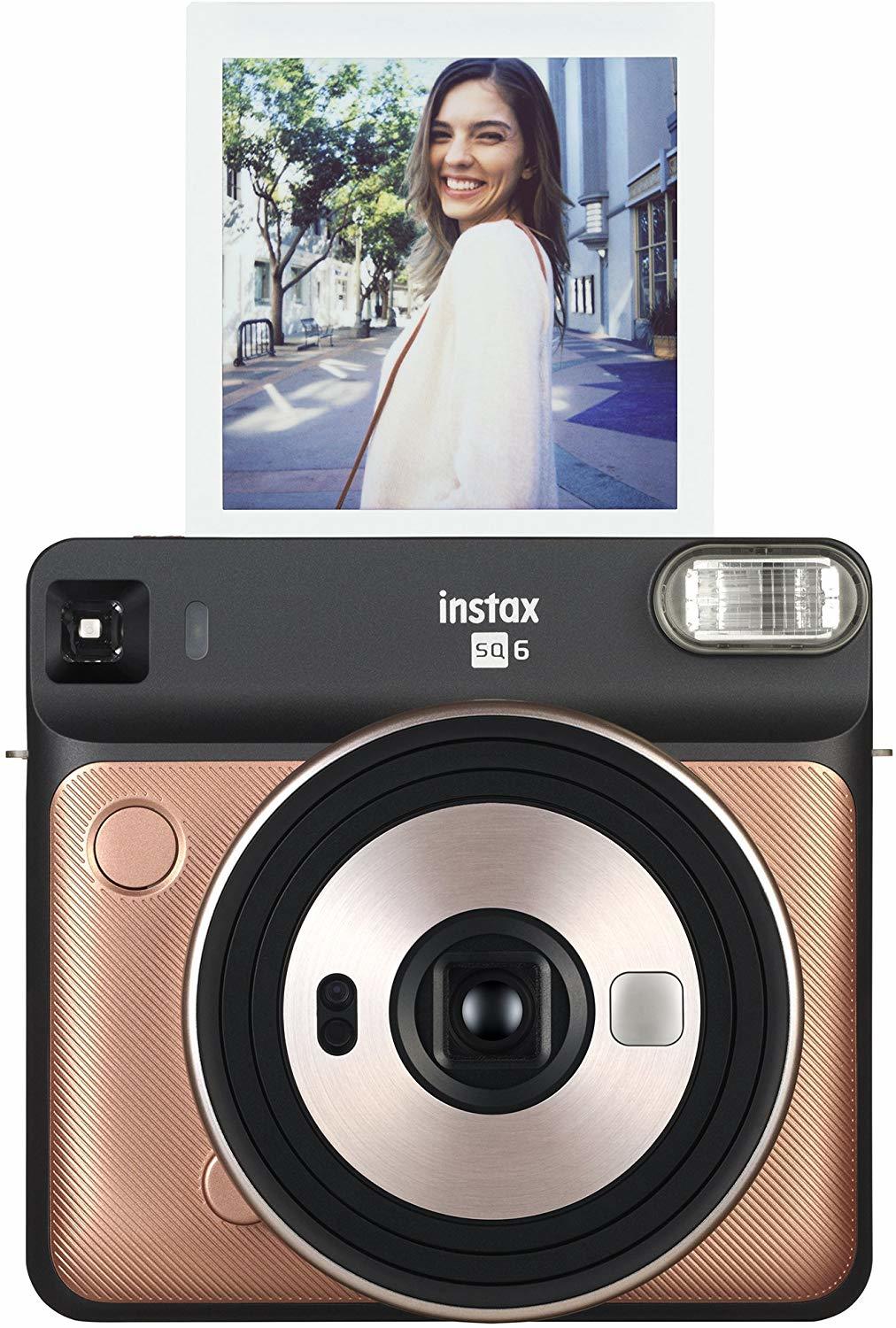 Instax: Fujifilm SQUARE SQ6 Limited Edition Deluxe Pack - Blush Gold image