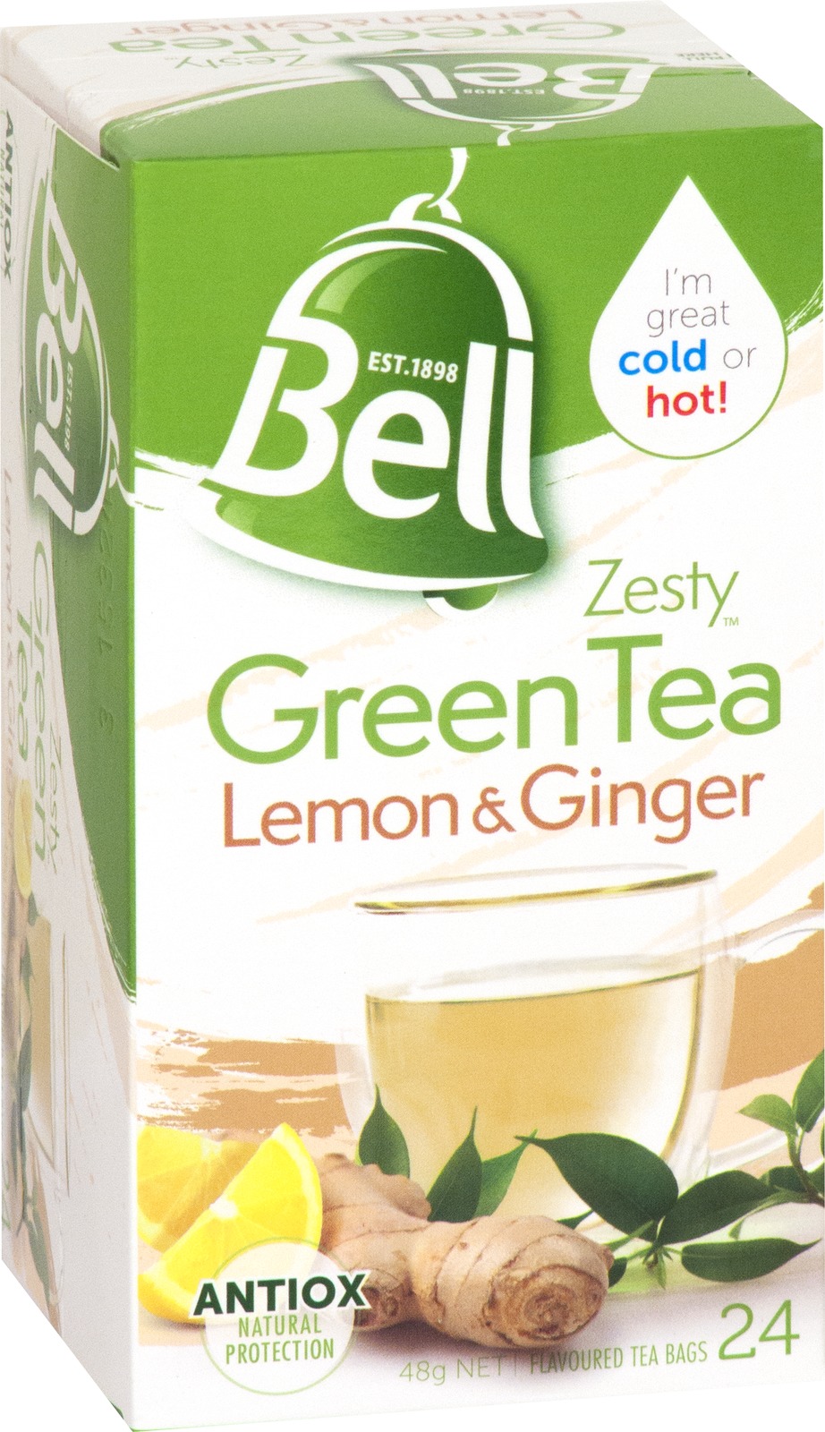 Bell Tea Zesty Green Tea Lemon & Ginger at Mighty Ape NZ