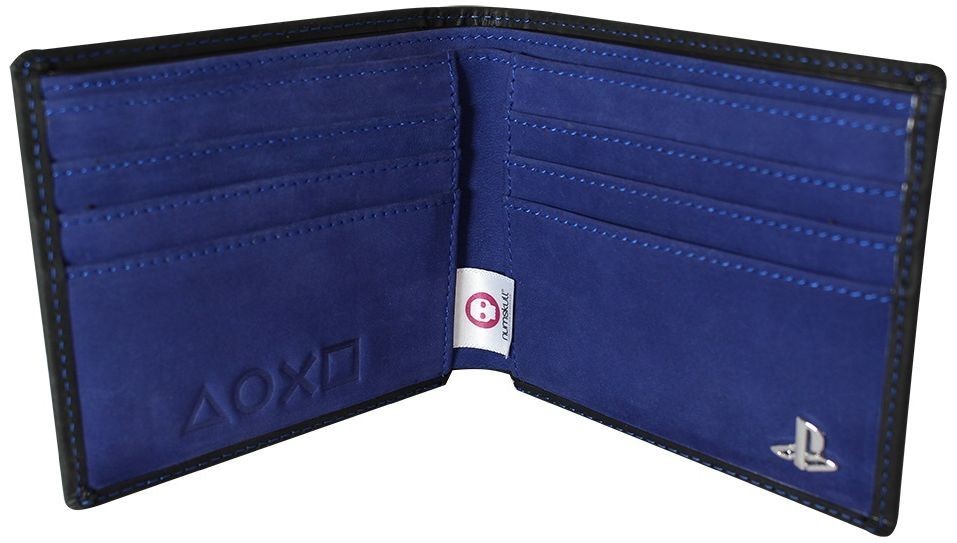 Sony PlayStation PS4 Leather Wallet Men's at Mighty Ape NZ