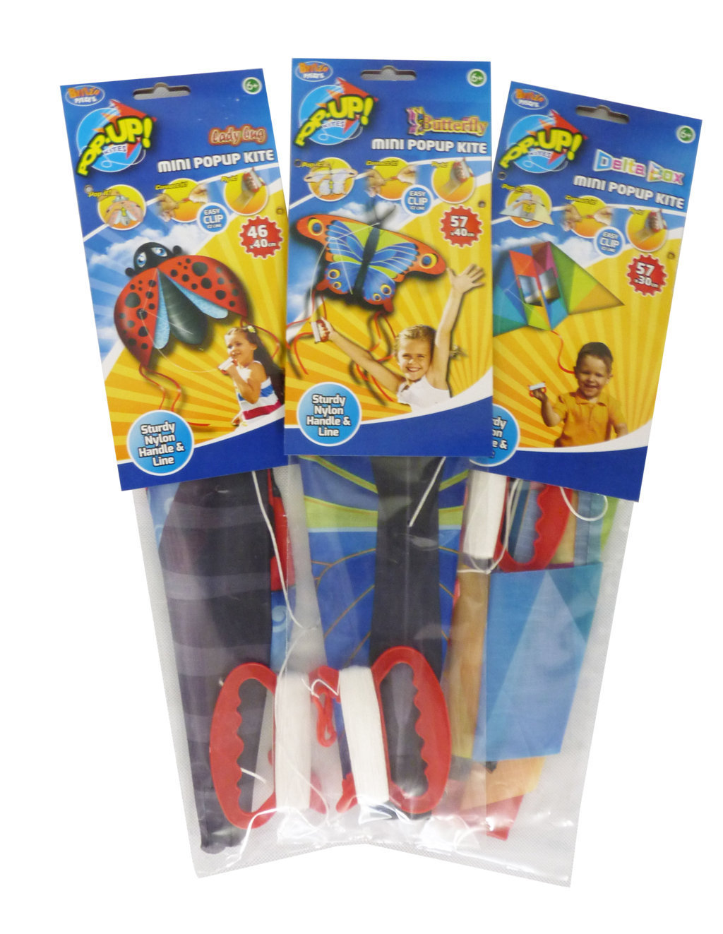 Britz 'n Pieces: Pop Up Mini Kite - Butterfly image