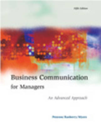 Business Communication for Managers: An Advanced Approach by John M. Penrose image