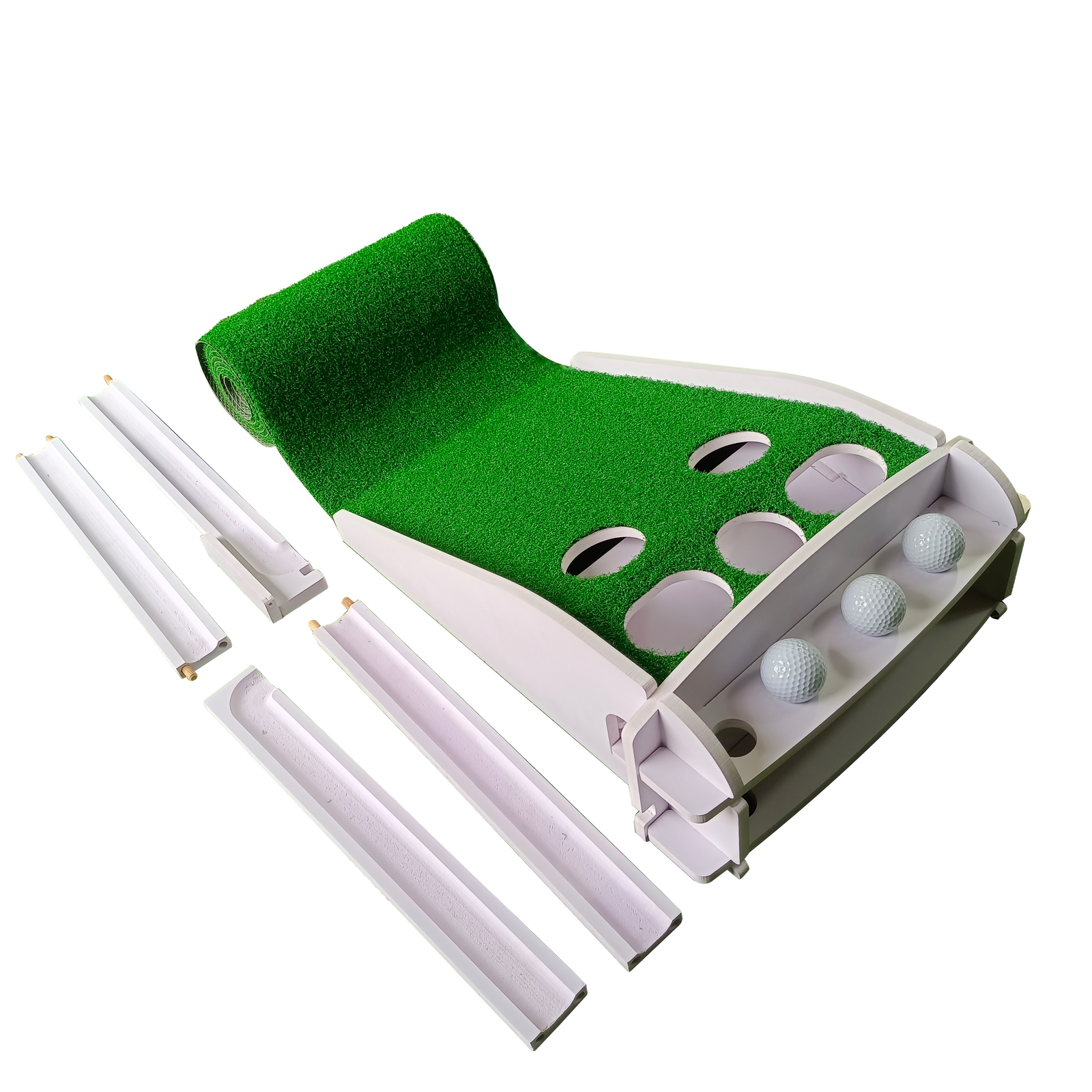 Buy 3M Golf Putting Green Practice Mat with Ball Return at Mighty Ape NZ