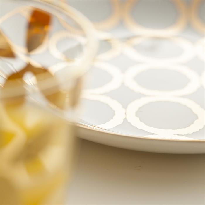 Luxe Moderne Appetizer Plates (Set of 4) at Mighty Ape NZ