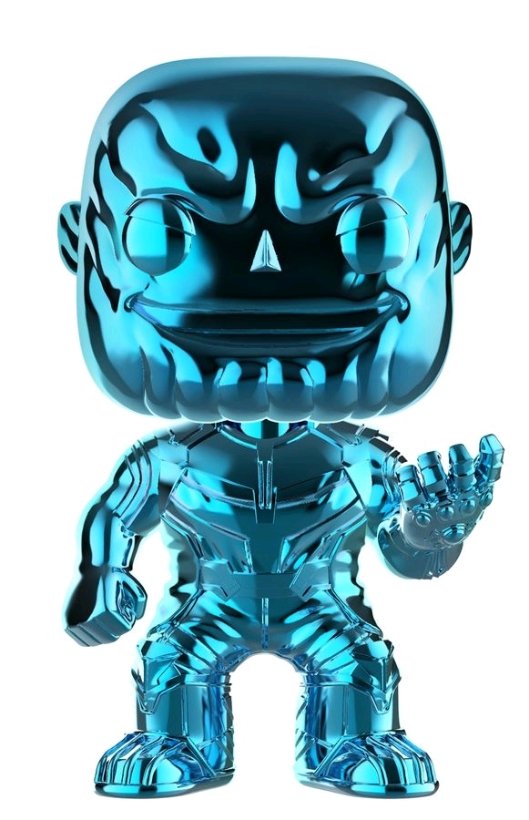 Thanos (Blue Chrome) - Pop! Vinyl Figure image