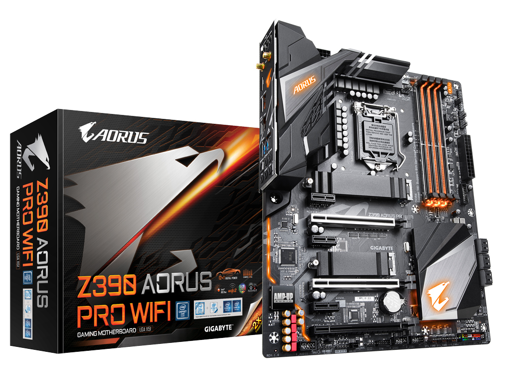 Gigabyte Z390 Aorus Pro WIFI Motherboard image