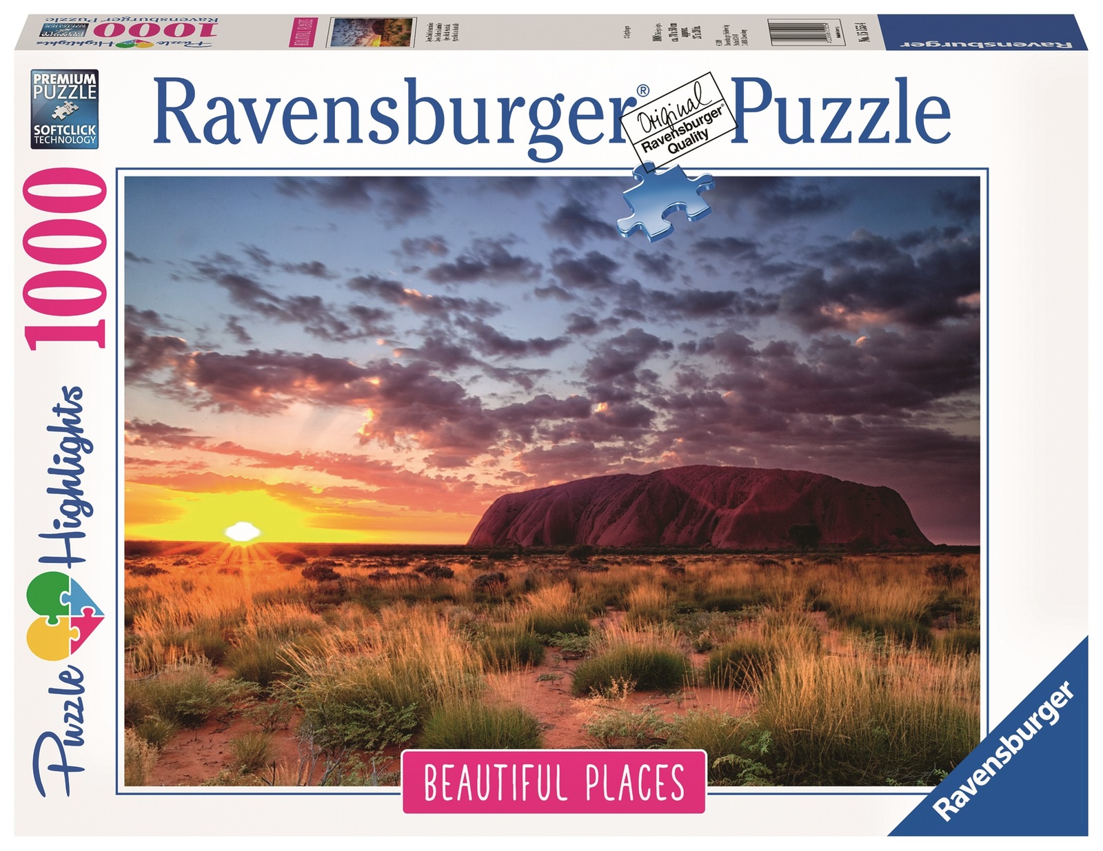 Ravensburger: Ayers Rock, Australia (1000pc Jigsaw)