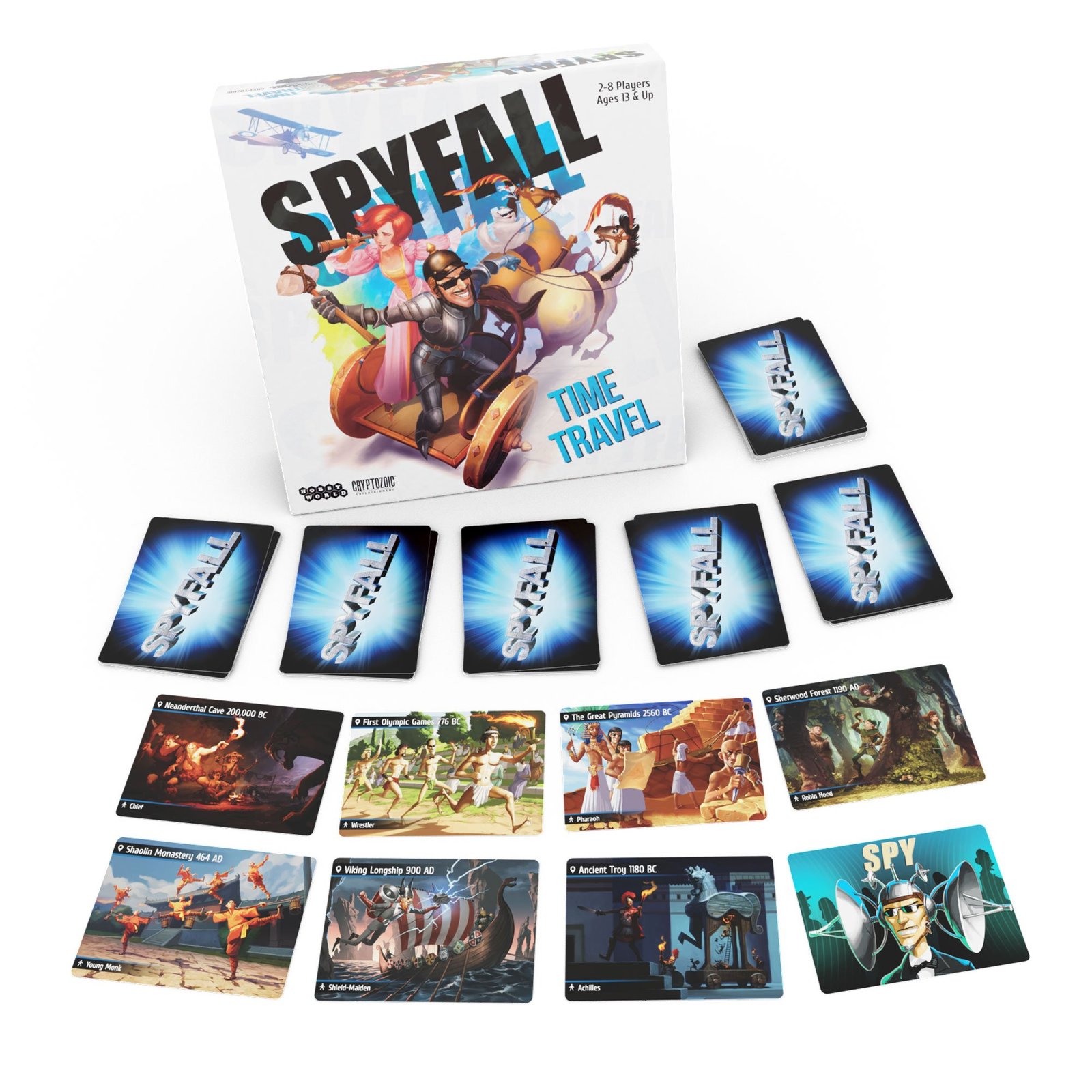 Spyfall Time Travel Board Game at Mighty Ape NZ