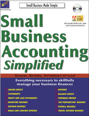 Small Business Accounting Simplified by Daniel Sitarz image