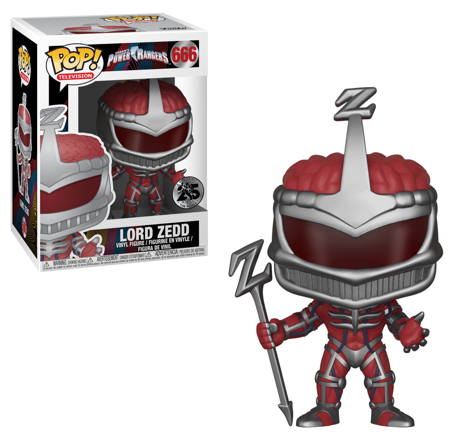 Power Rangers - Lord Zedd Pop! Vinyl Figure image