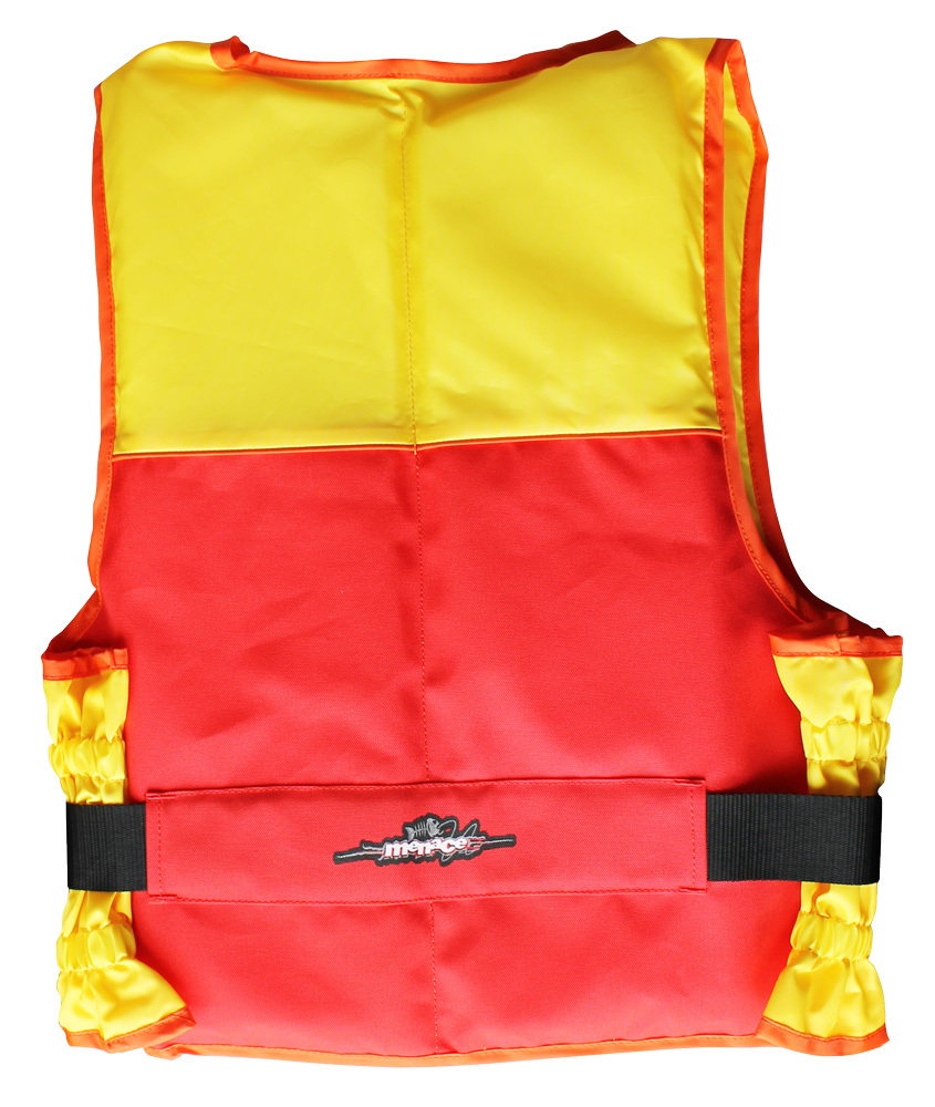 Menace Hercules Sports Life Jacket Adult | Size: Medium (Yellow/Red) image