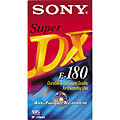 Sony E180DXE VHS GP Video Tape 180min