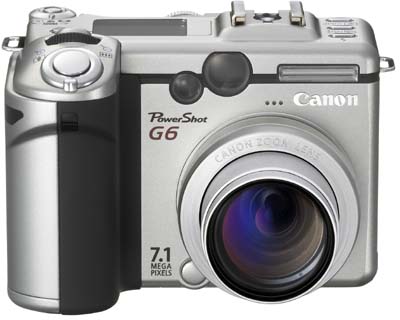 Canon Digital Camera Powershot 7.1MP G6