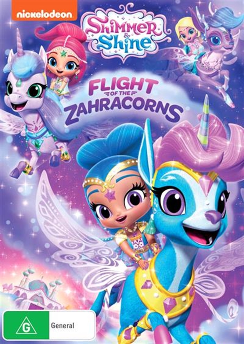 Shimmer & Shine: Flight Of The Zahracorns on DVD