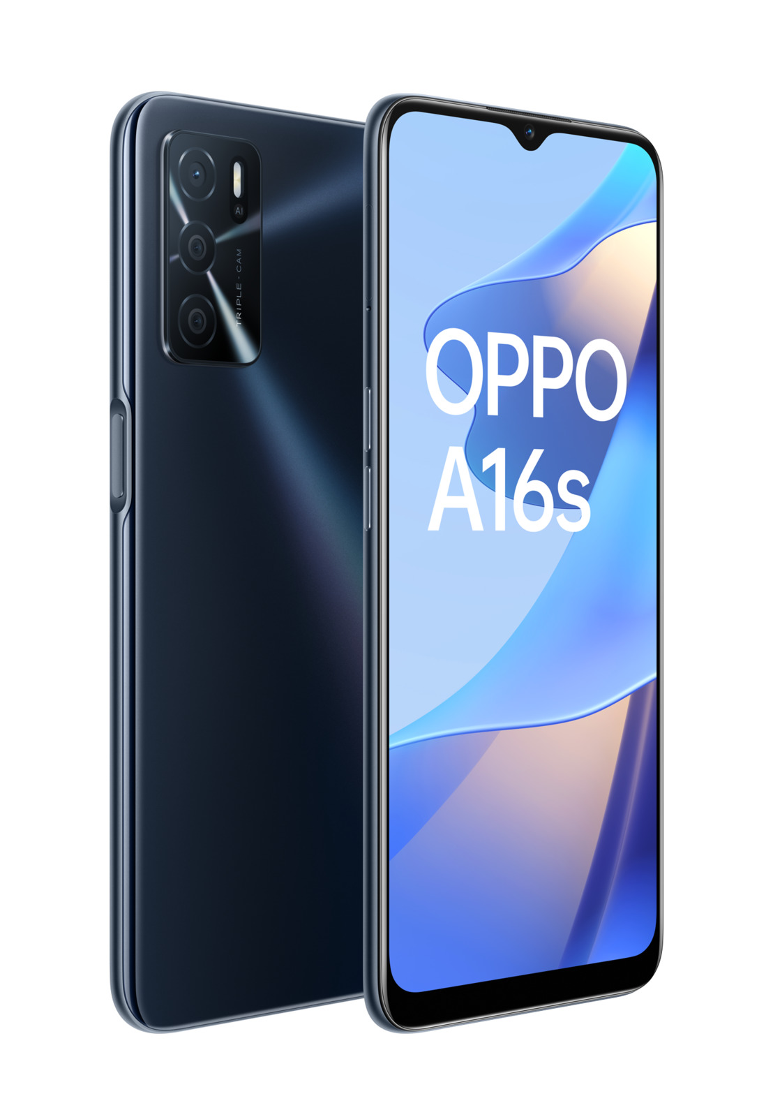 OPPO A16s 64GB 4GB RAM Crystal Black At Mighty Ape NZ