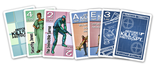 Before I Kill You Mister Spy - Card game image