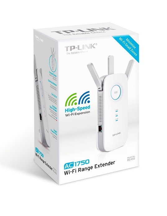 TP-Link RE450 AC1750 Wi-Fi Range Extender