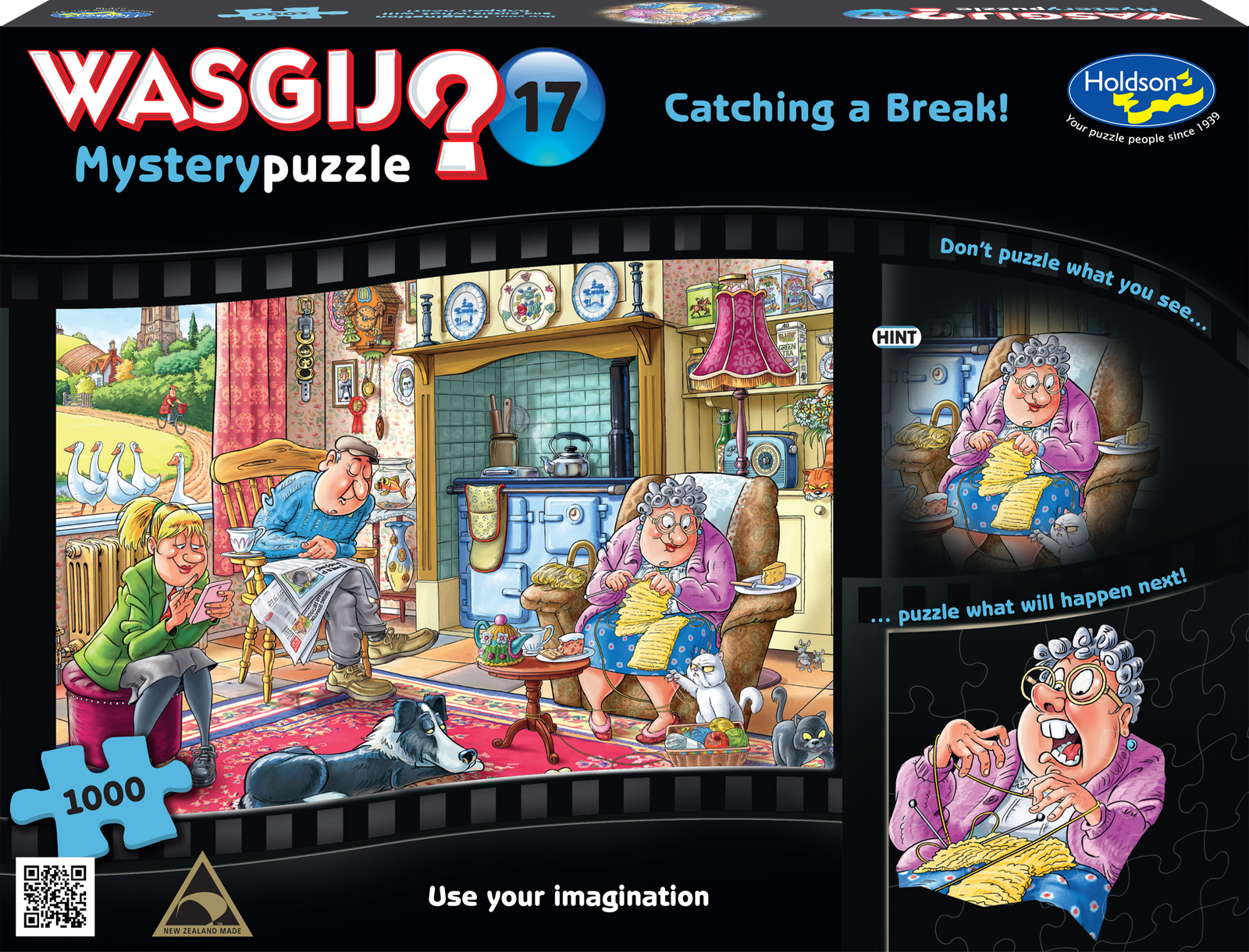 Wasgij? Mystery #17: Catching a Break! (1000pc Jigsaw)