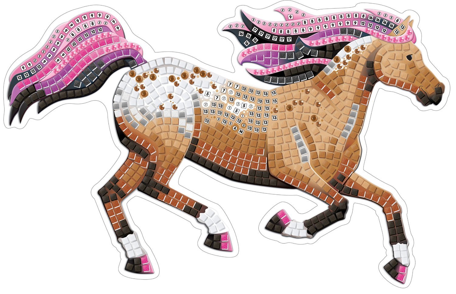 Buy Sticky Mosaics Wild Horses at Mighty Ape NZ