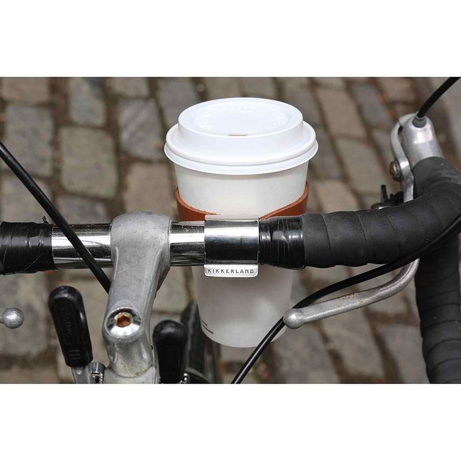 Leather Bike Cup Holder