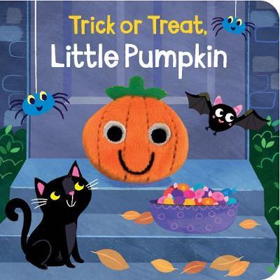 Trick or Treat, Little Pumpkin Finger Puppet Book image