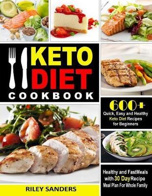 Keto Diet Cookbook by Riley Sanders image