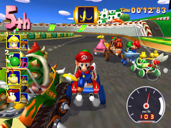 Mario Kart Double Dash on GameCube