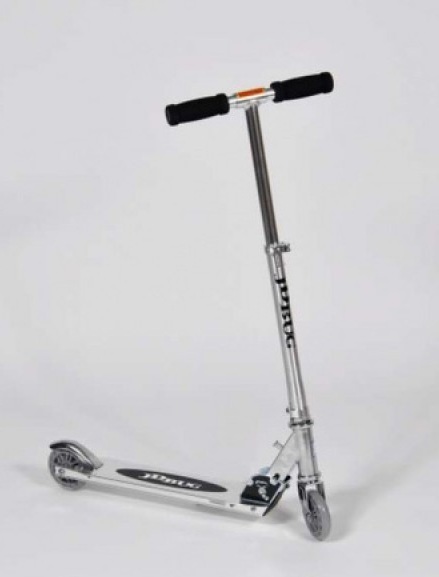 Aluminum Folding Scooter (100mm wheels) - Black image