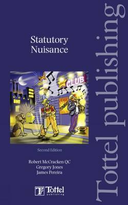 Statutory Nuisance on Paperback by Gregory Jones, QC