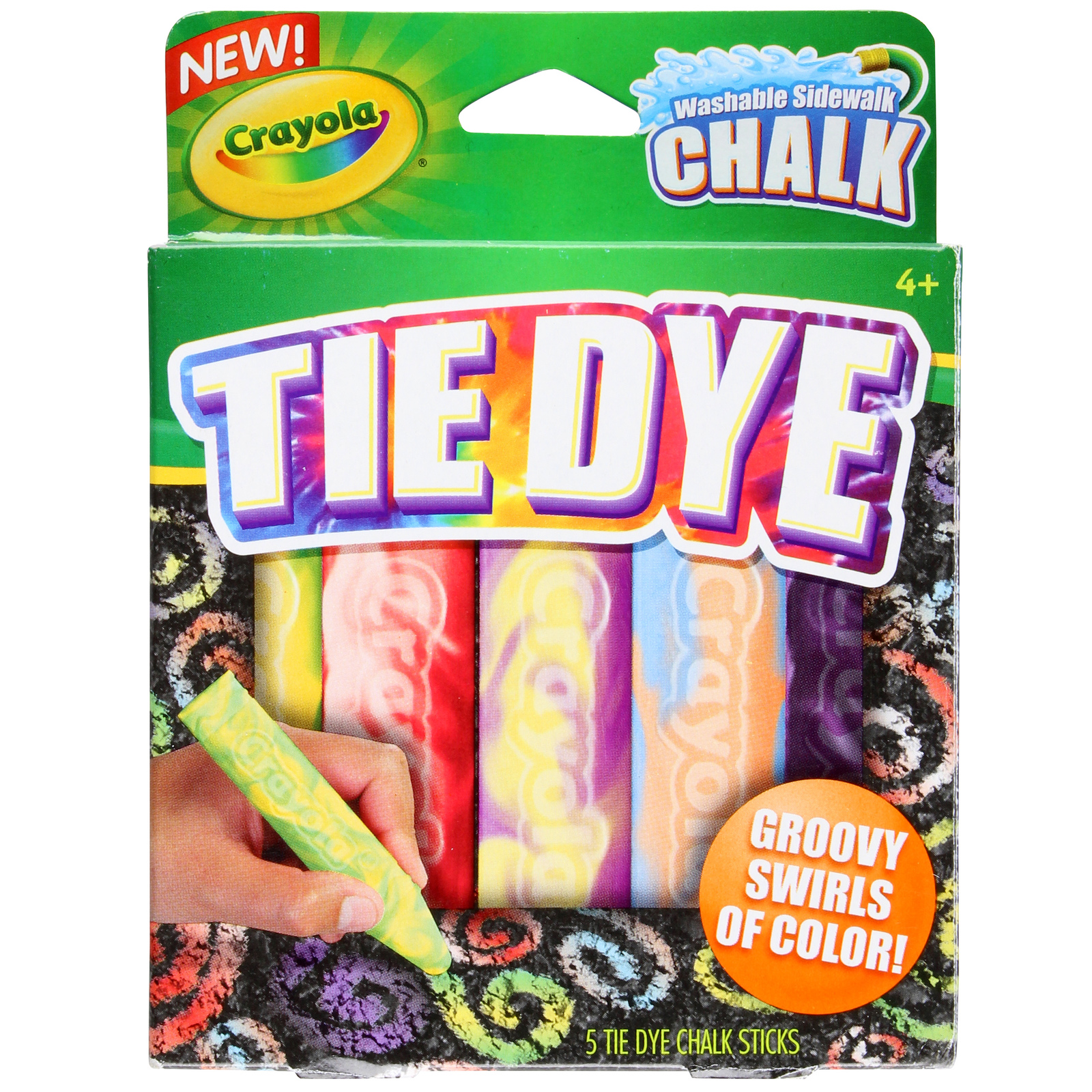 Crayola: Special Effects Sidewalk Chalk - Tie Dye image