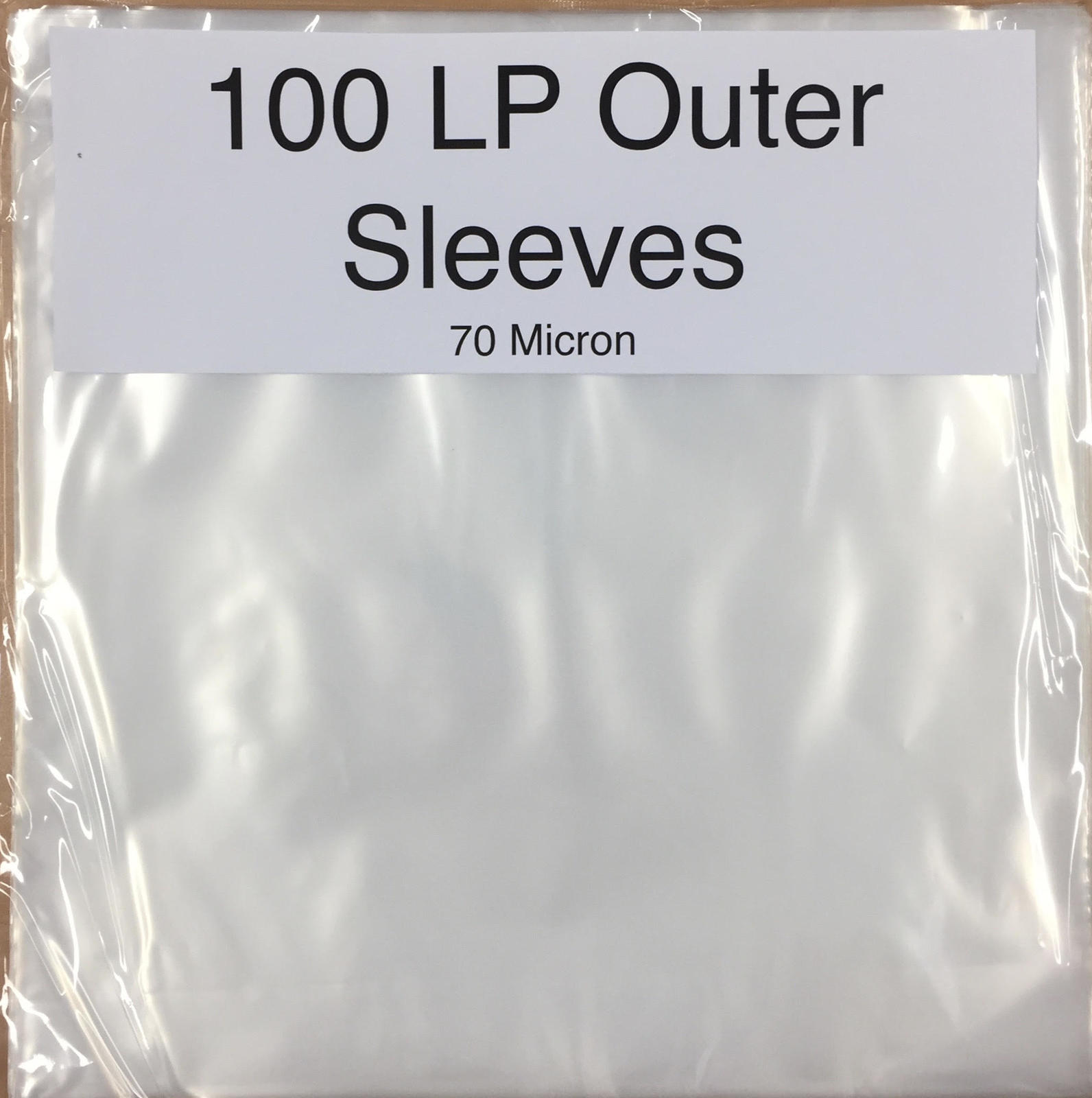 12" Poly Outer Sleeves (Pack of 100)