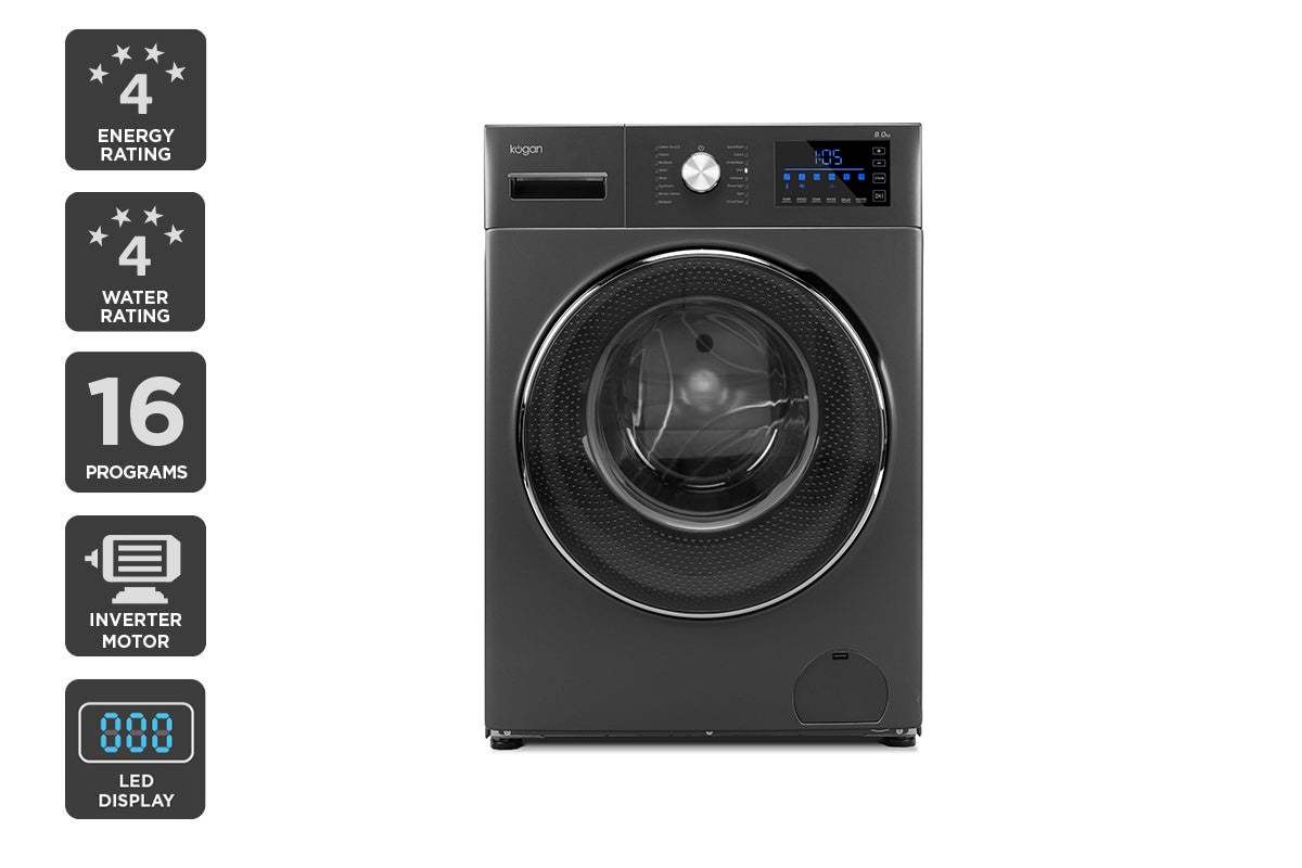 Buy Kogan 8kg Front Load Inverter Washing Machine at Mighty Ape NZ