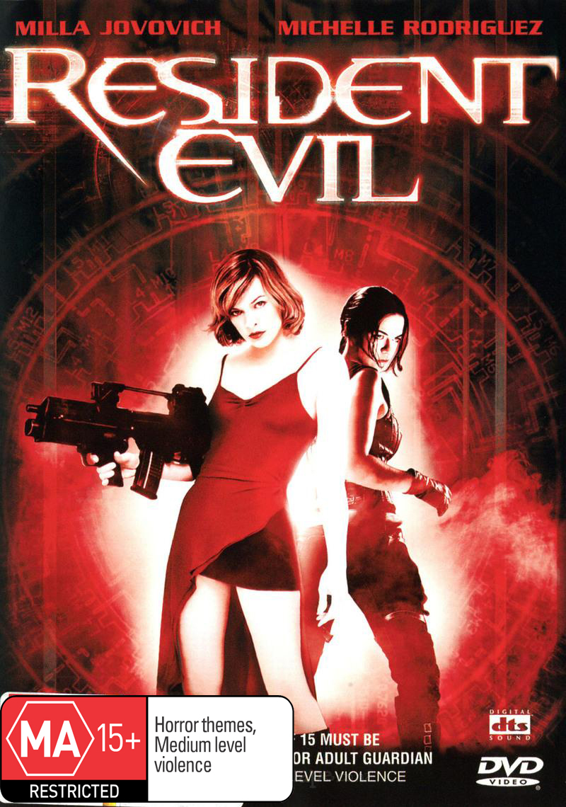 Resident Evil on DVD image