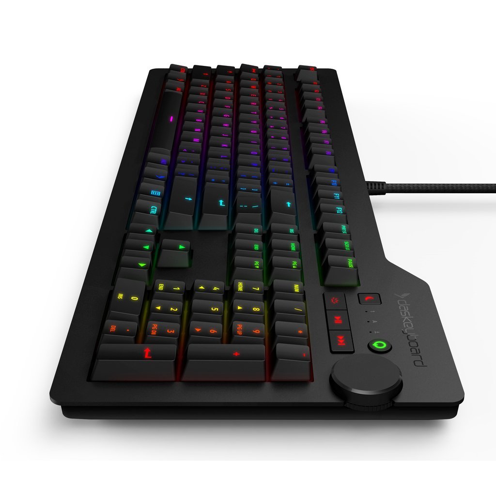 Das Keyboard 4Q Soft Tactile MX Brown RGB Smart Mechanical Keyboard