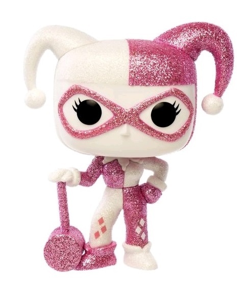 Pink Harley Quinn (Diamond Glitter) - Pop! Vinyl Figure image