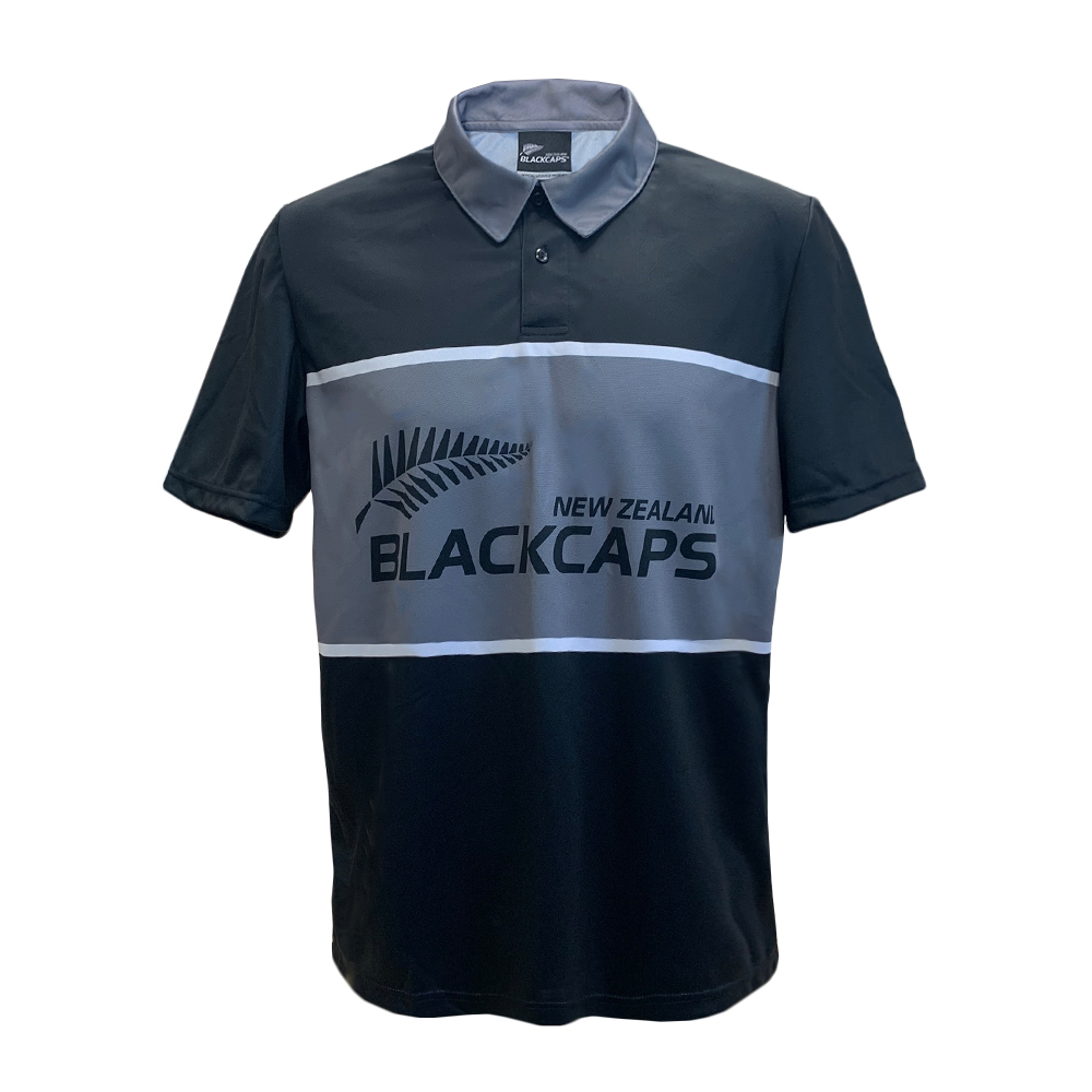 Blackcaps Inset Logo Polo (XL)