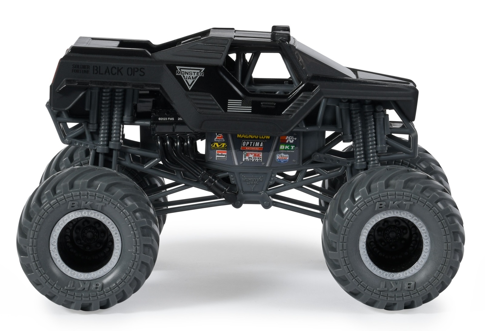 Monster Jam: 1:24 Scale Diecast Truck - Soldier Fortune (Black Ops)