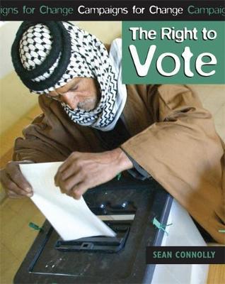 The Right to Vote on Paperback by Sean Connolly