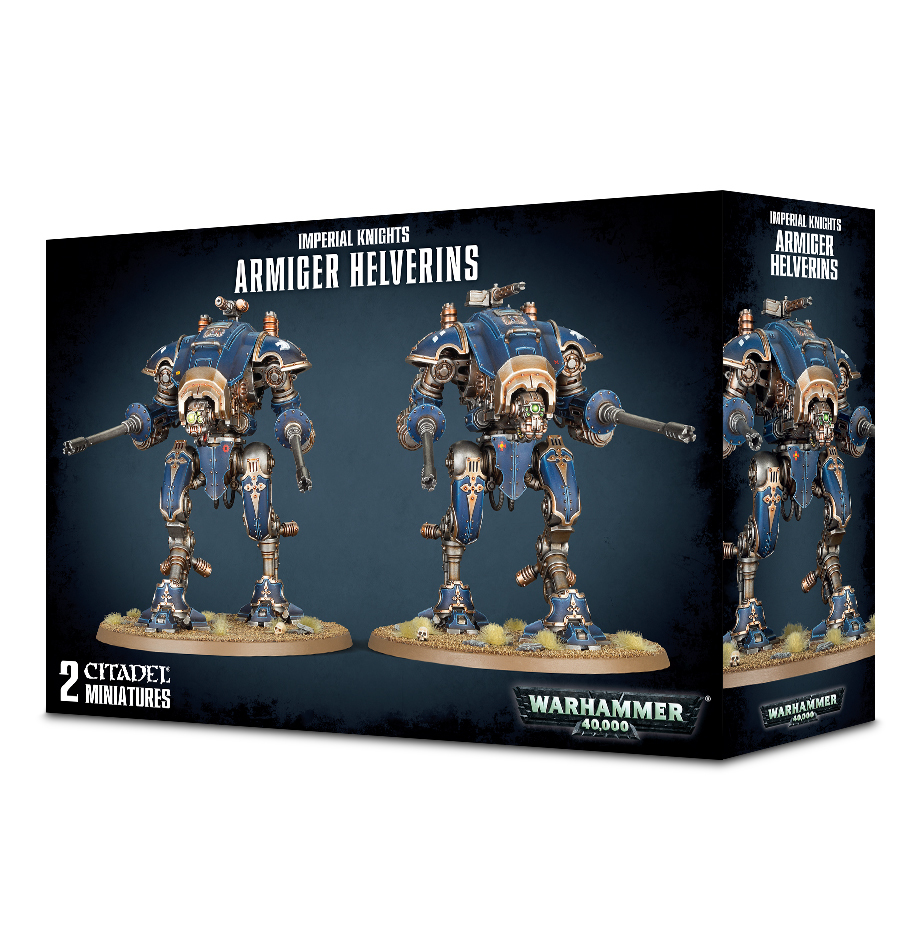 Warhammer 40,000 Imperial Knights - Armiger Helverins image