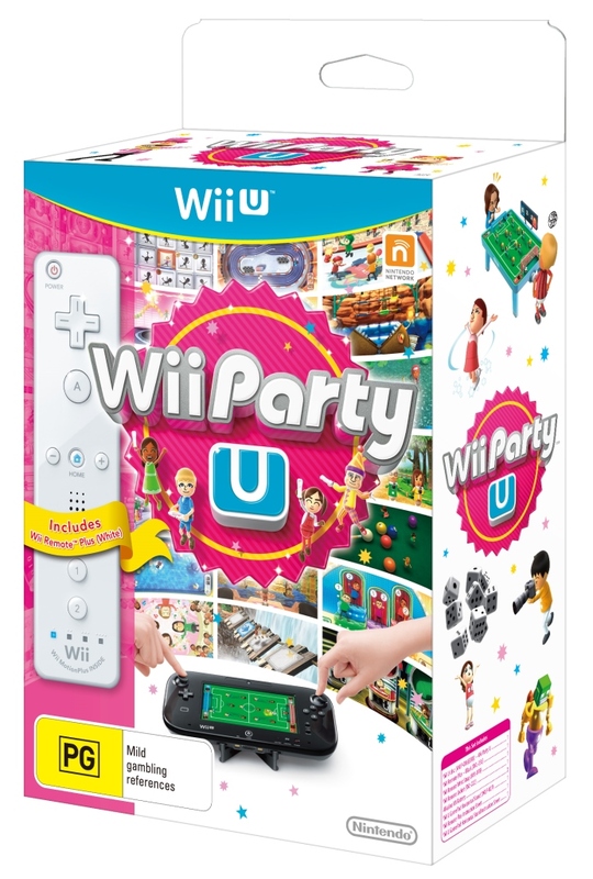 Wii Party U Bundle (White) Wii U Buy Now at Mighty Ape NZ
