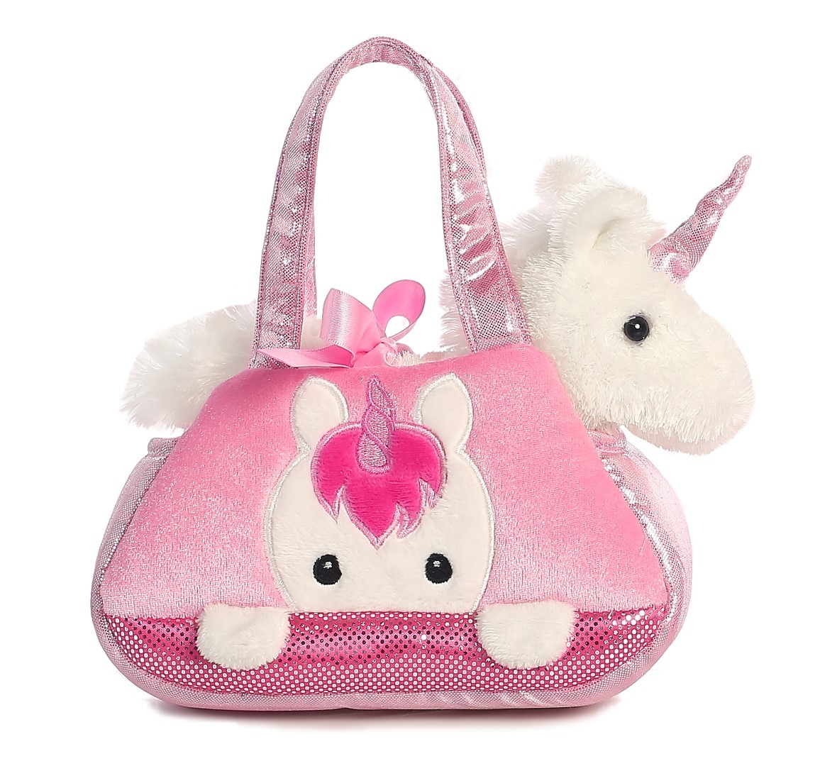 Aurora: Fancy Pal Pet Carriers - Peek a Boo Unicorn image