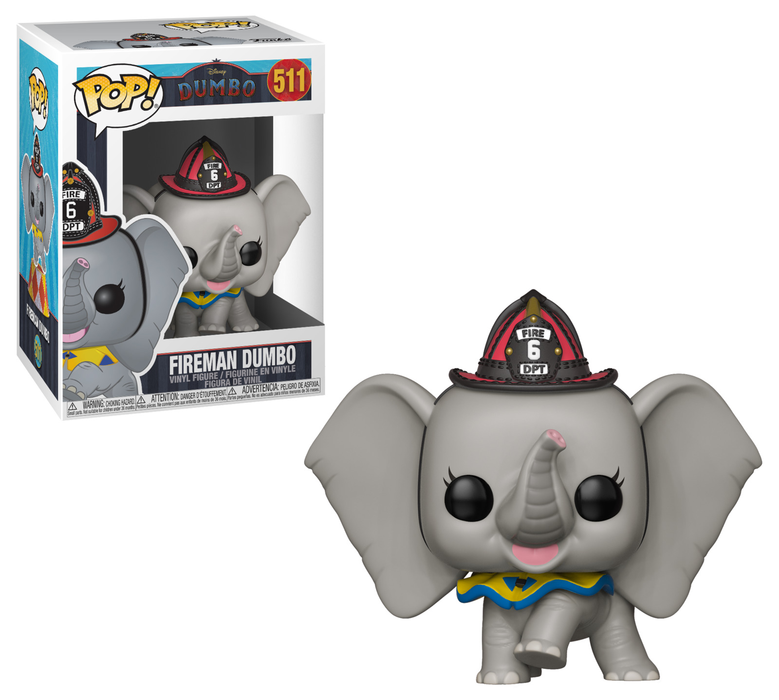 Dumbo (2019) - Dumbo Fireman Pop! Vinyl Figure image
