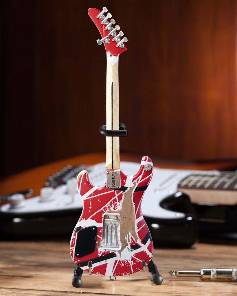 Axe Heaven: Miniature Replica - Eddie Van Halen Guitar (EVH 5150) image