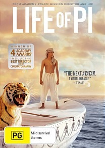 Life of Pi on DVD