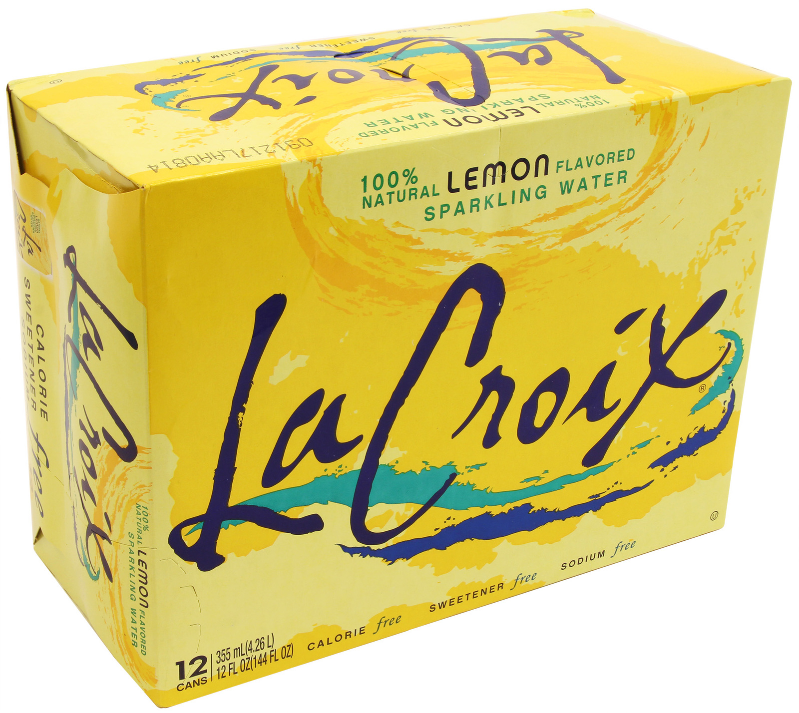 La Croix Sparkling Water - Lemon 355ml Can (12 Pack) image