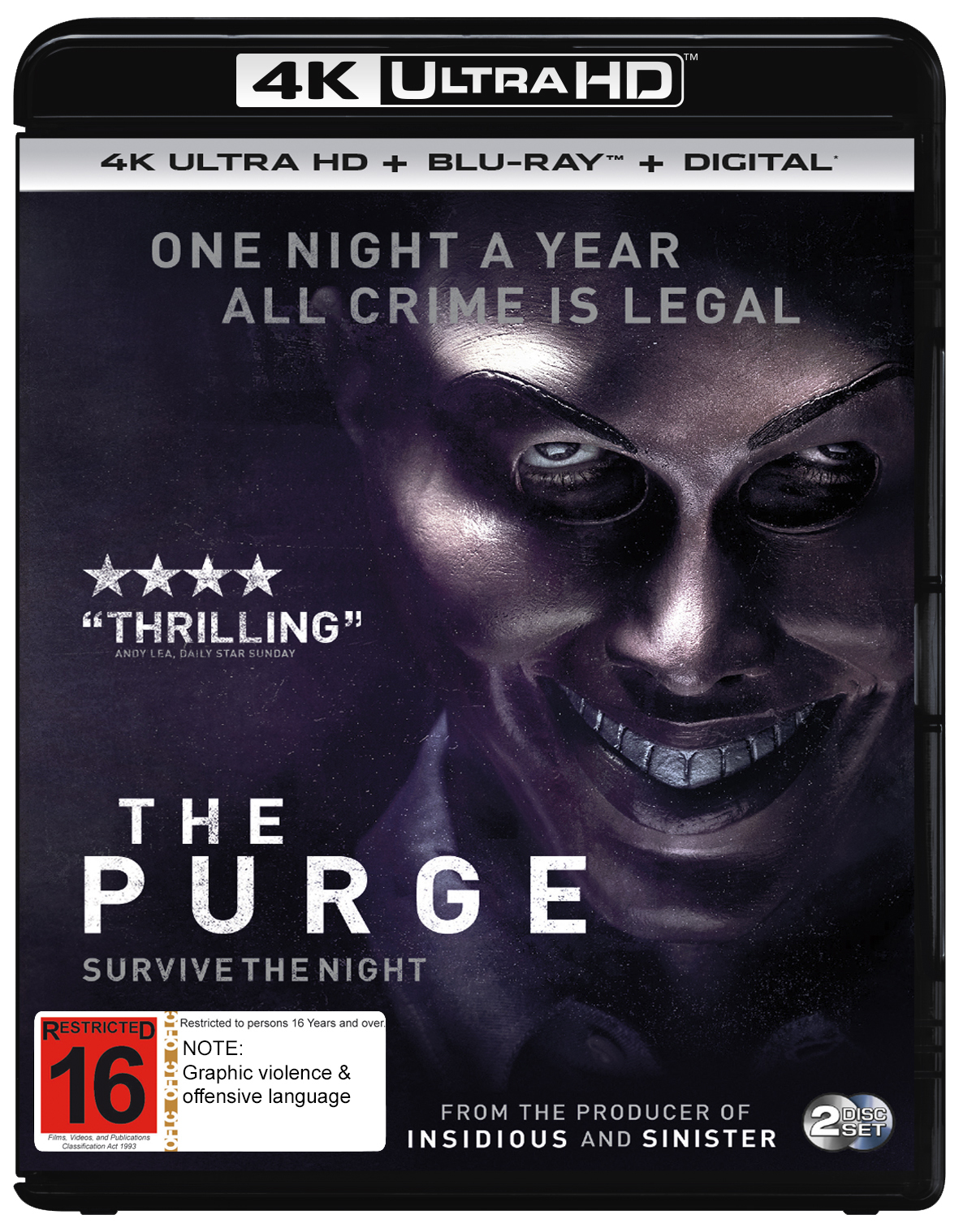 The Purge on UHD Blu-ray image